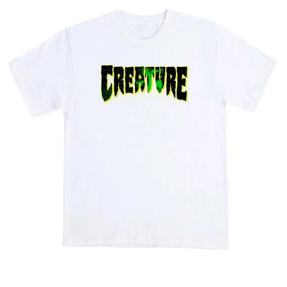 Creature Logo Witch T-Shirt - White 1