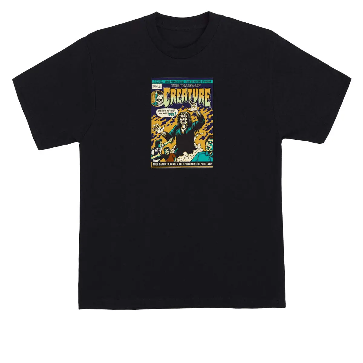 Creature Comic Book Relic T-Shirt - Black 1