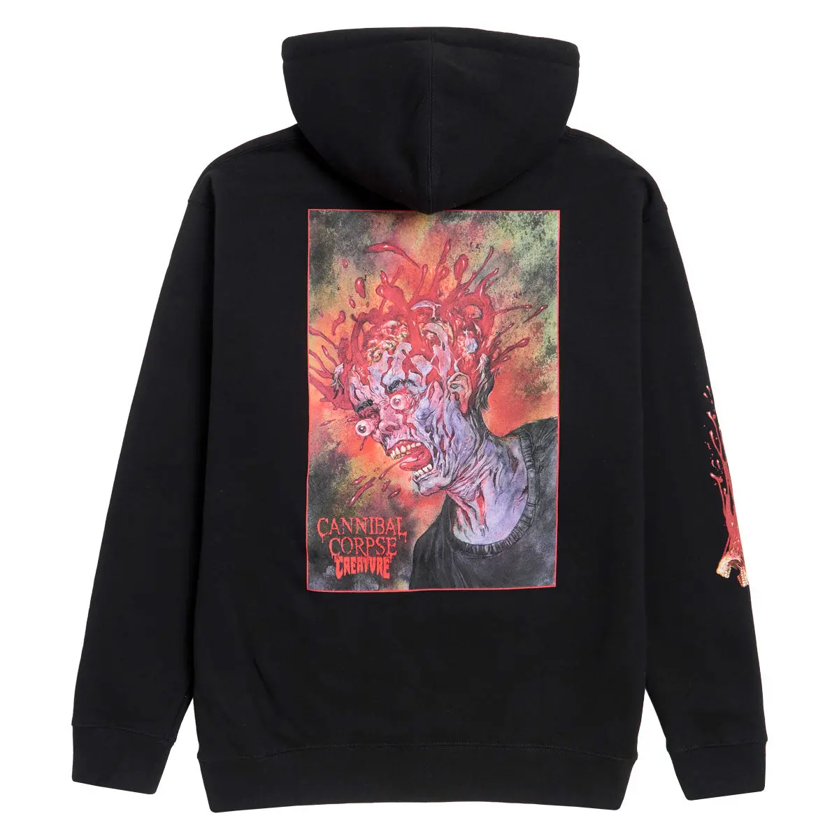 Creature X Cannibal Corpse Hoodie - Black 1