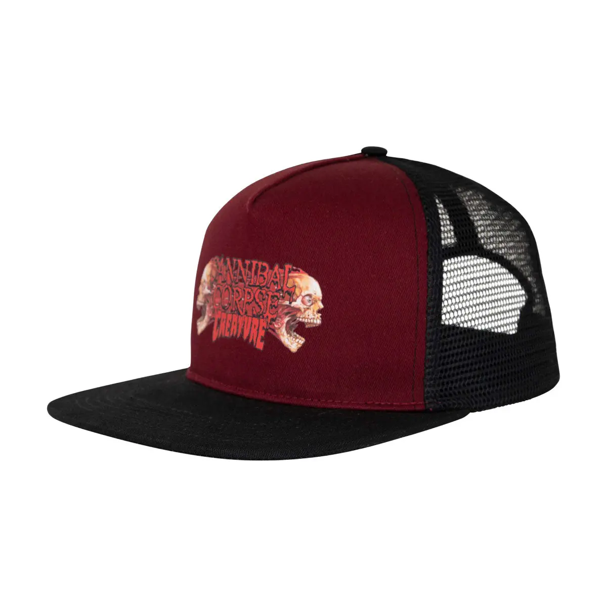 Creature X Cannibal Corpse Snapback Hat - Cardinal 1