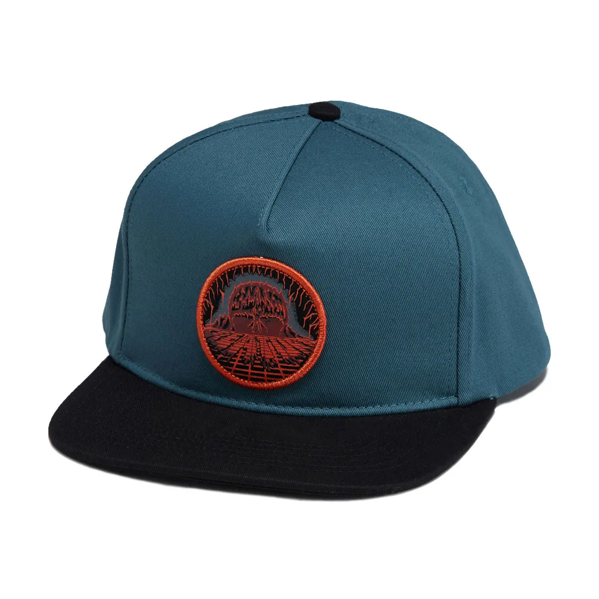 Creature Lost At Sea Snapback Hat - Dark Green/Black 1