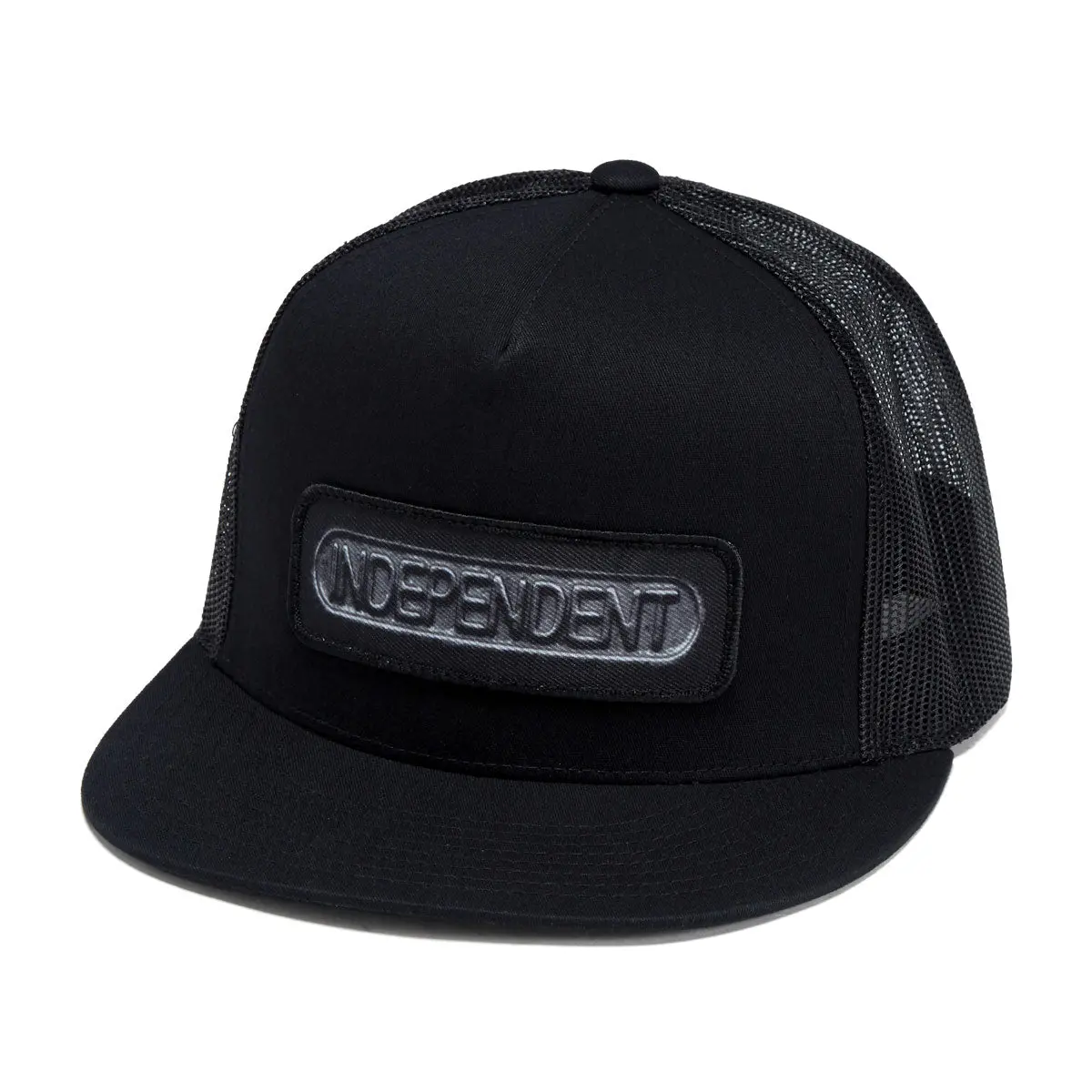 Independent Sand Cast Snapback Hat - Black 1