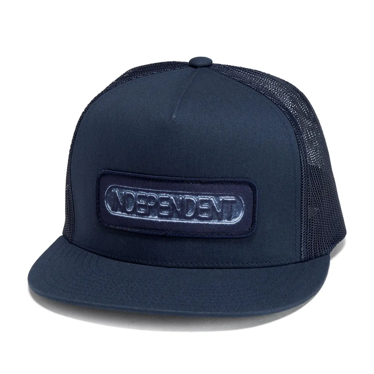 Independent Sand Cast Snapback Hat - Navy 1