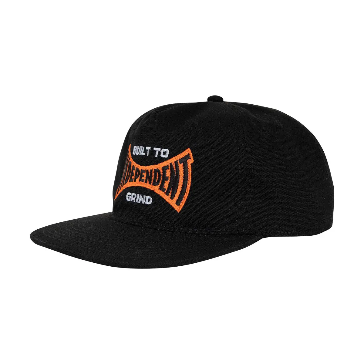 Independent Built To Grind Span Snapback Hat - Black 1
