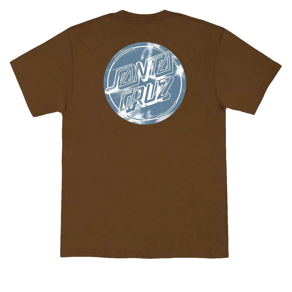 Santa Cruz Acid Cloud Dot T-Shirt - Brown 1