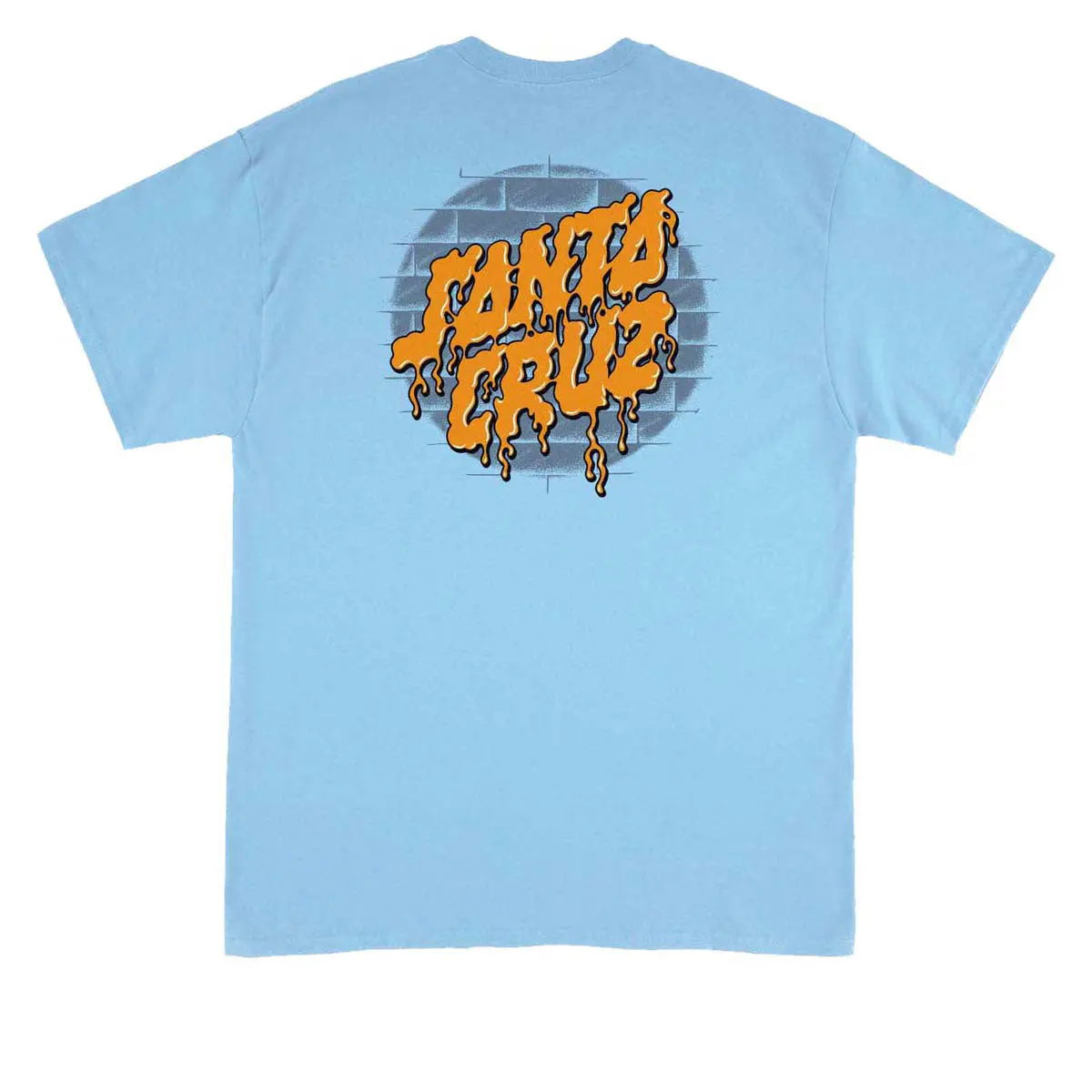 Santa Cruz Delfino Spotlight Dot T-Shirt - Sky Blue 1