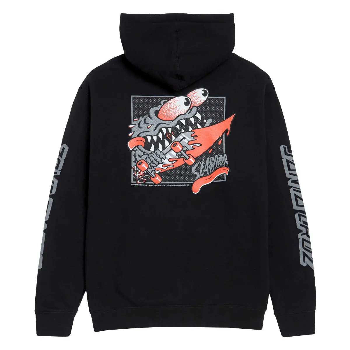 Santa Cruz Meek Slasher Box Hoodie - Black 1