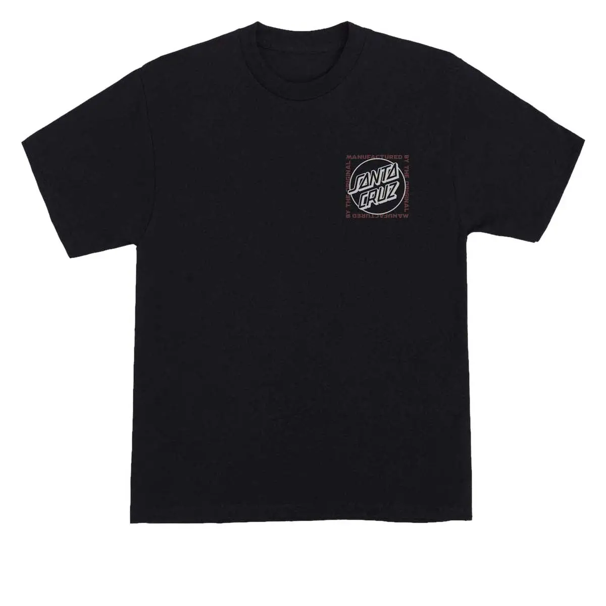Santa Cruz Opus Squared T-Shirt - Black 1