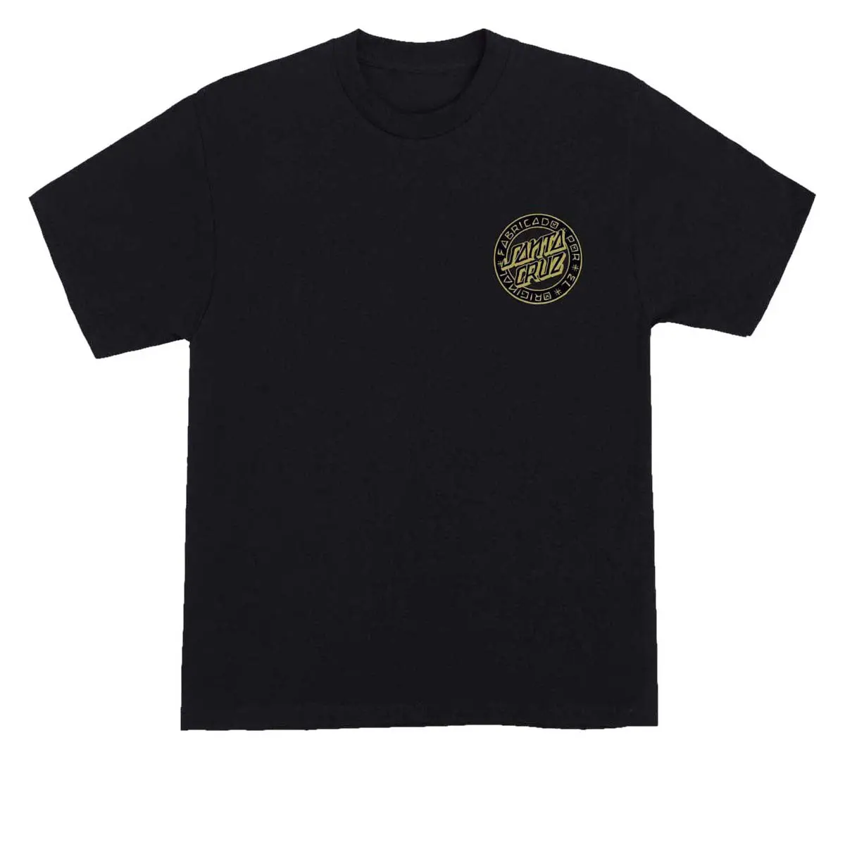 Santa Cruz Loco Dot Chest T-Shirt - Black 1