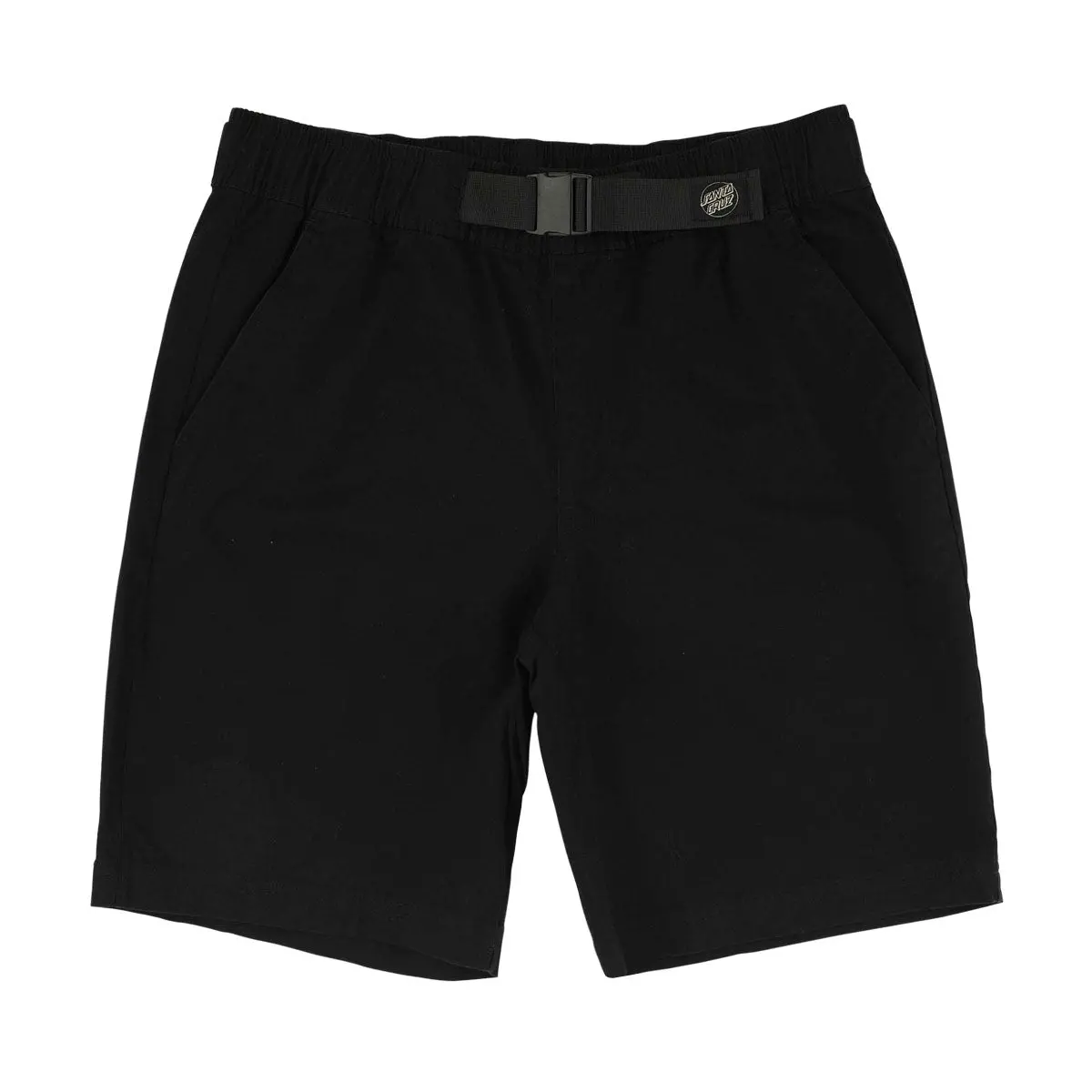 Santa Cruz Flex Elastic Waist Shorts - Black 1
