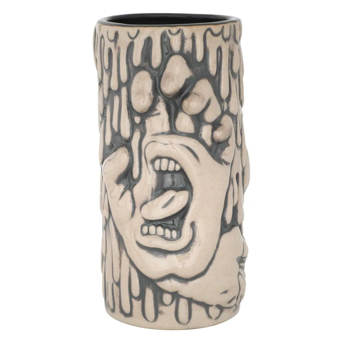 Santa Cruz Screaming Hand Tiki Mug - Sandstone 1