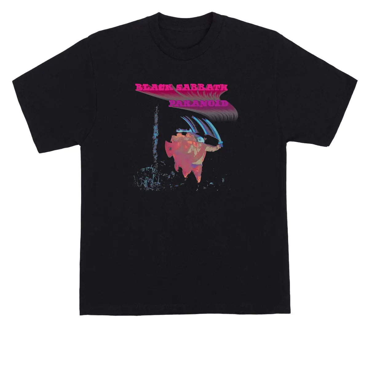 Oj X Black Sabbath Paranoid Oj T-Shirt - Black 1