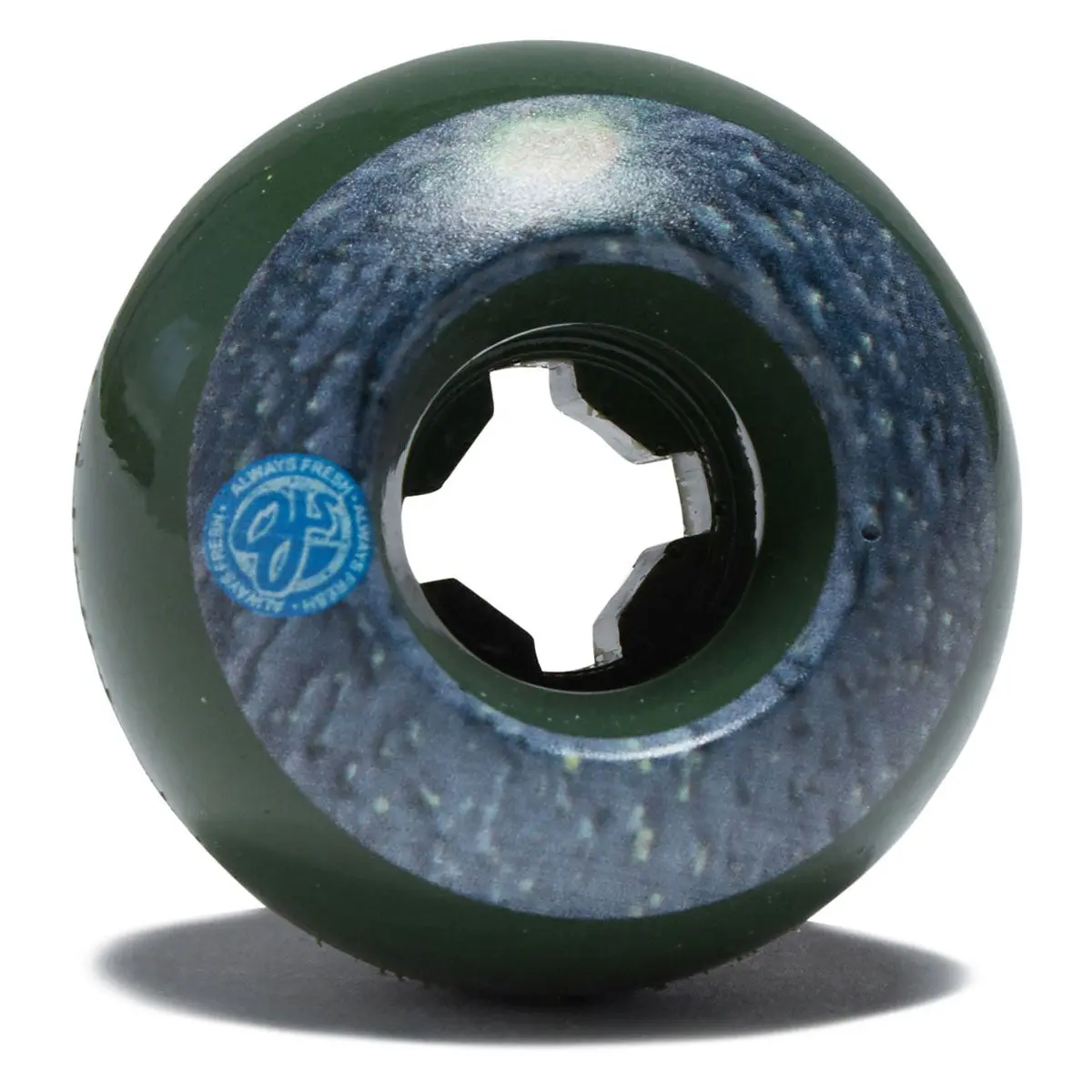 Oj Avocado Lil Doodies 99A Skateboard Wheels - Green - 58Mm 1