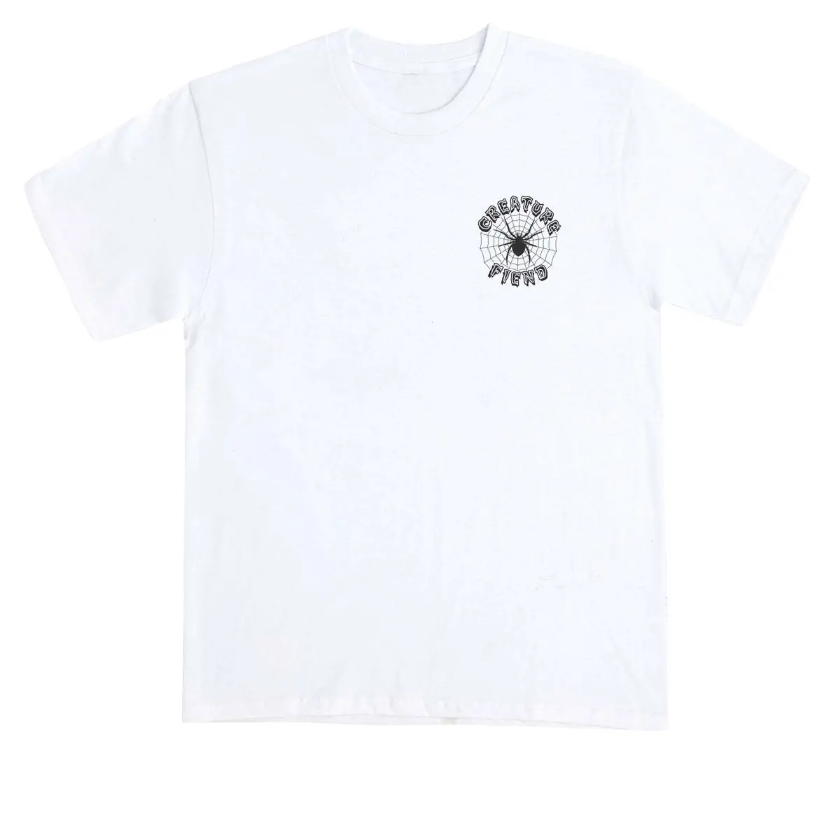 Creature Web Chest T-Shirt - White 1