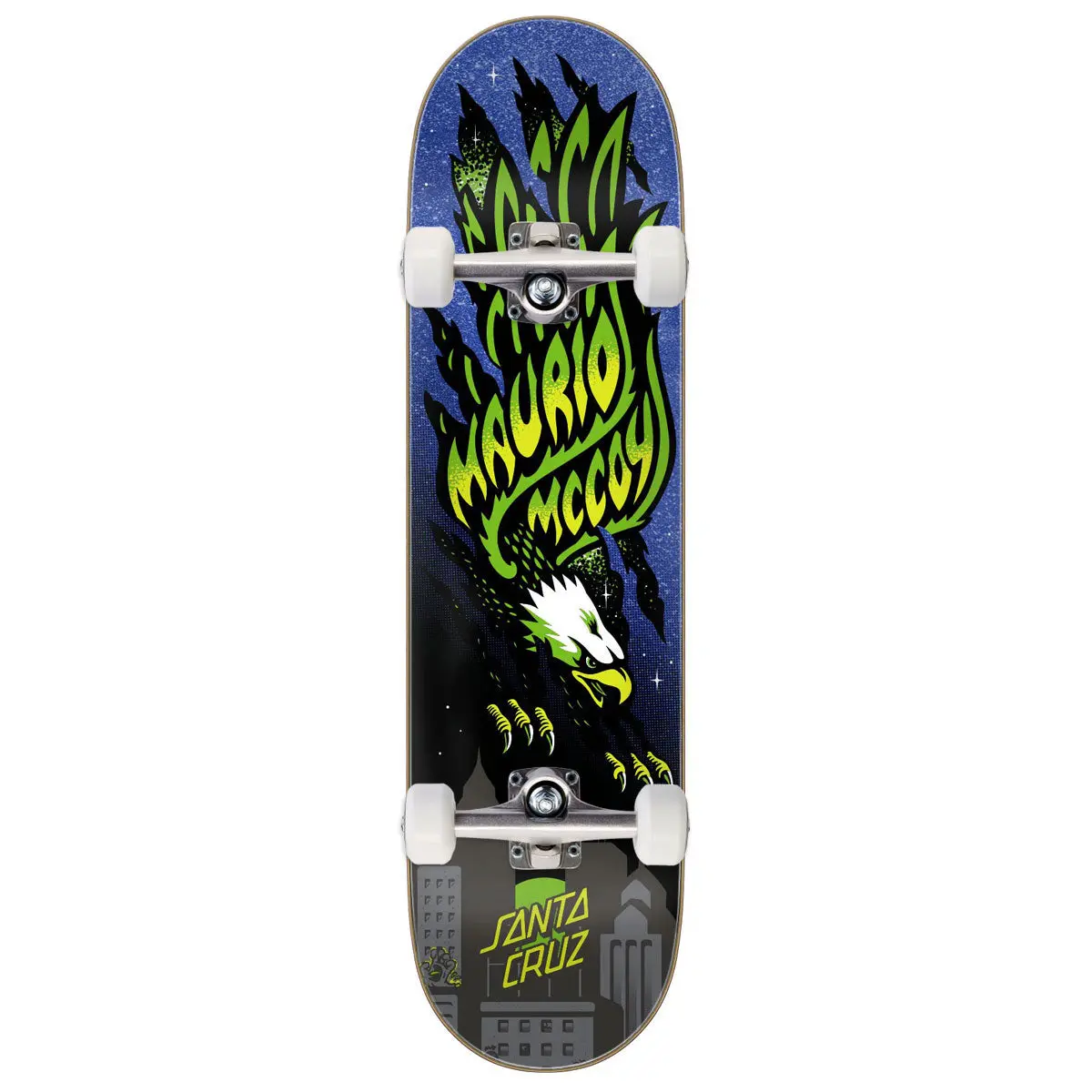 Santa Cruz Mccoy Ripping Eagle Vx Twin Skateboard Complete - 8.25" 1