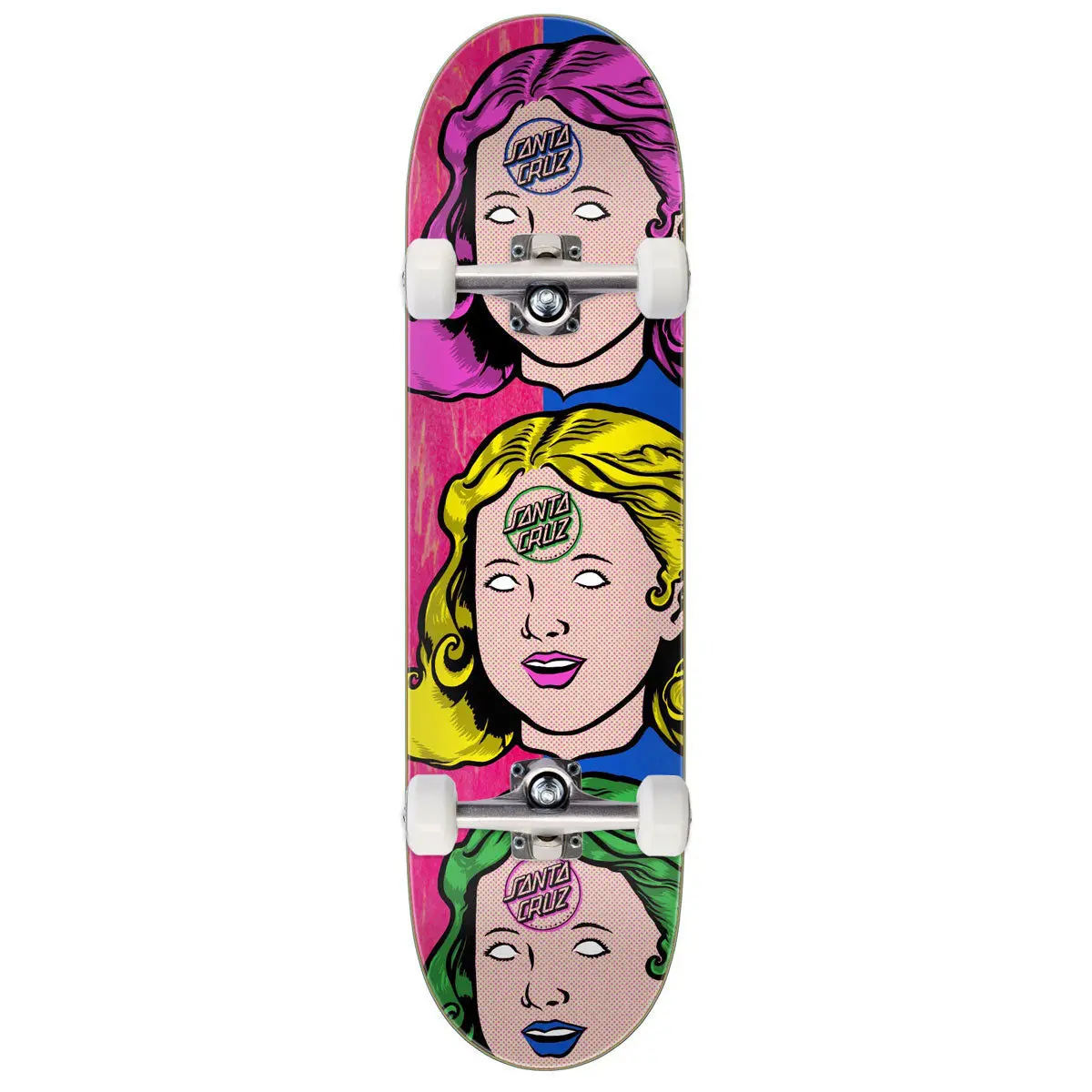 Santa Cruz Possessed Head Feelbase Skateboard Complete - 8.00" 1