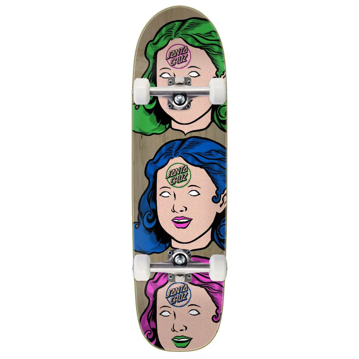 Santa Cruz Possessed Head Feelbase Skateboard Complete - 8.50" 1