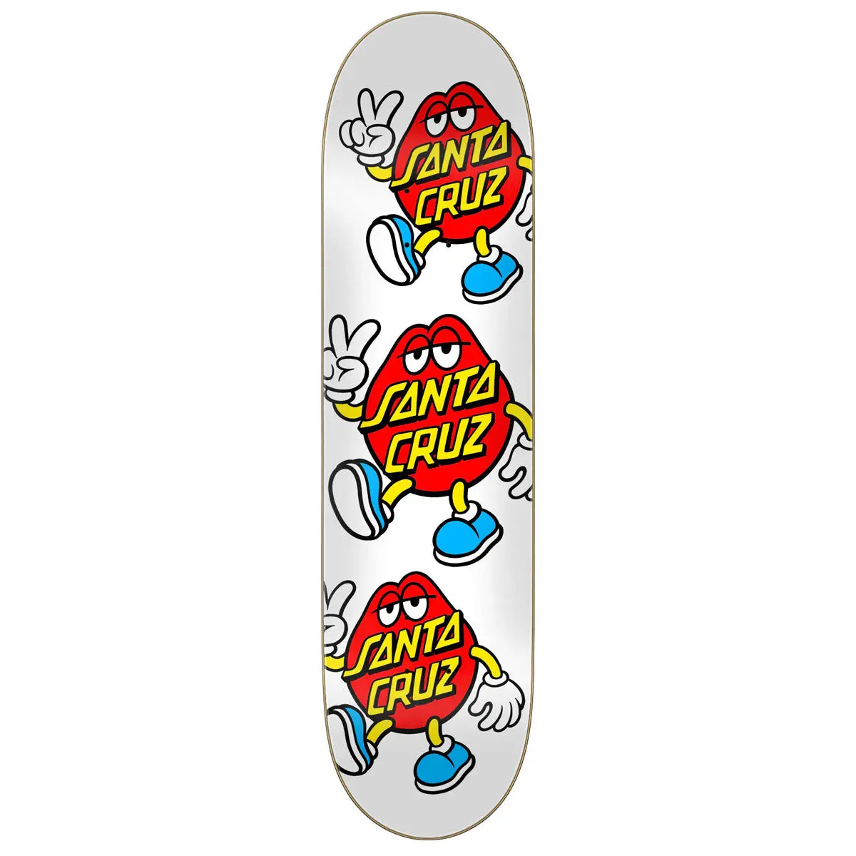 Santa Cruz Dot Guy Skateboard Deck - 8.00" 1