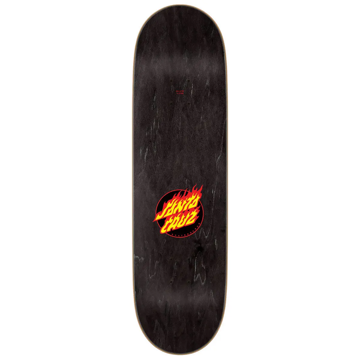 Santa Cruz Flame Dot Skateboard Deck - 8.60" 1