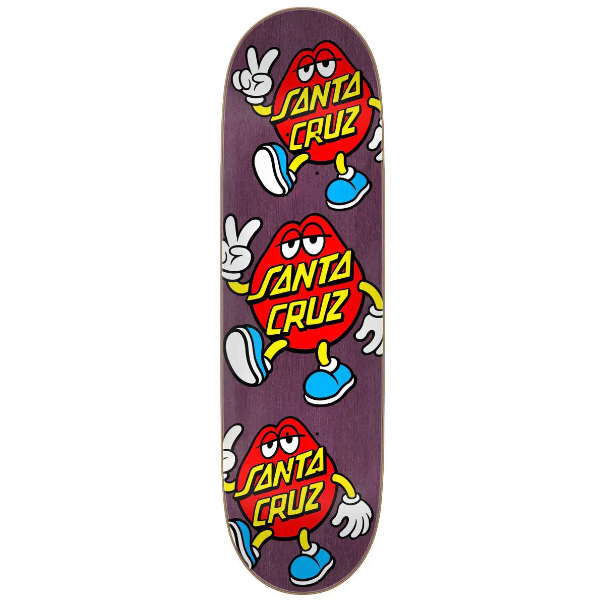 Santa Cruz Dot Guy Skateboard Deck - 8.80" 1