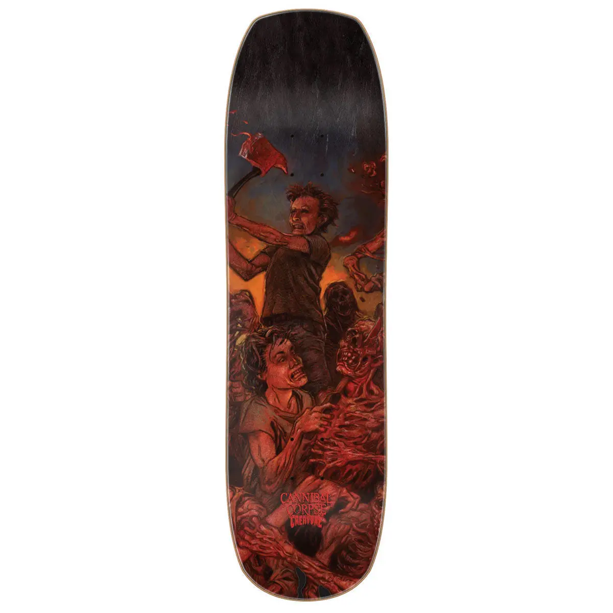 Creature X Cannibal Corpse Chaos Horrific Skateboard Deck - 8.75" 1