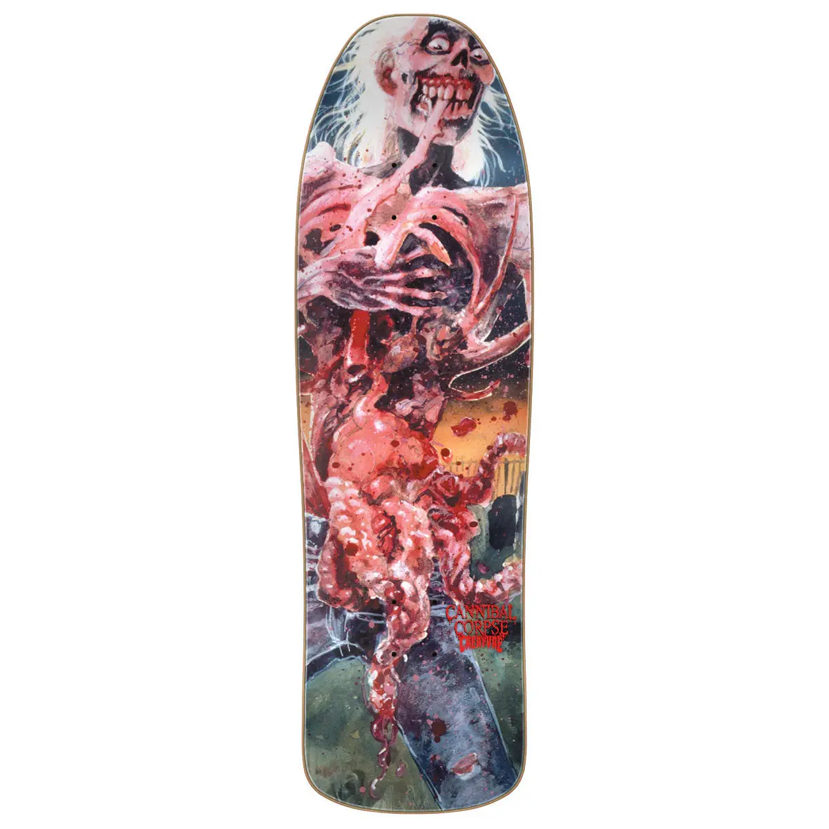 Creature X Cannibal Corpse Eaten Back To Life Skateboard Deck - 9.35" 1