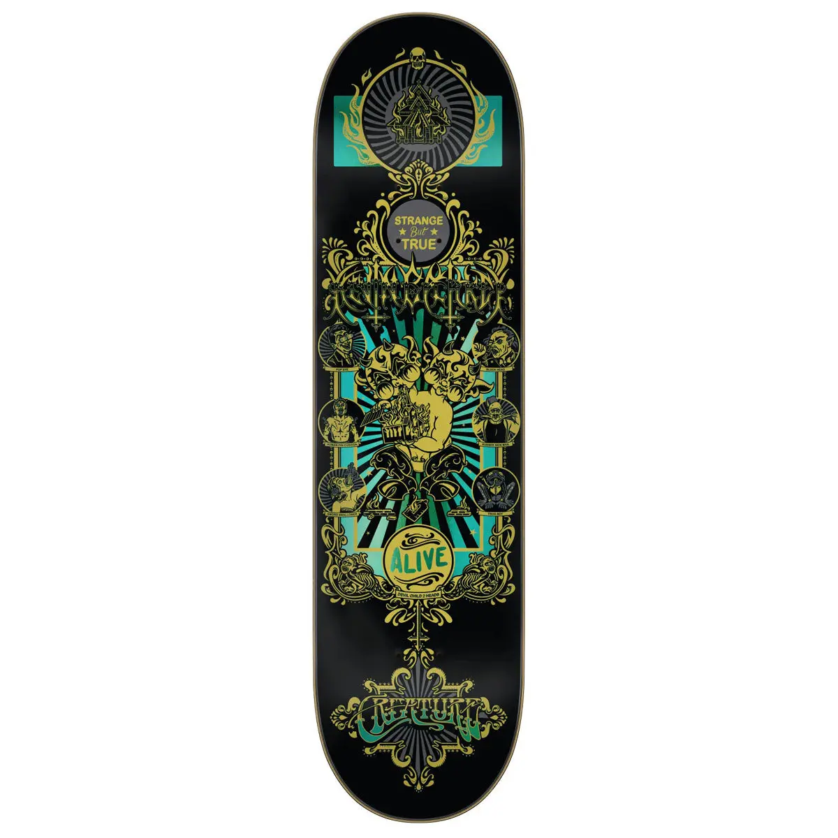 Creature Baekkel Sideshow Pro Skateboard Deck - 8.25" 1