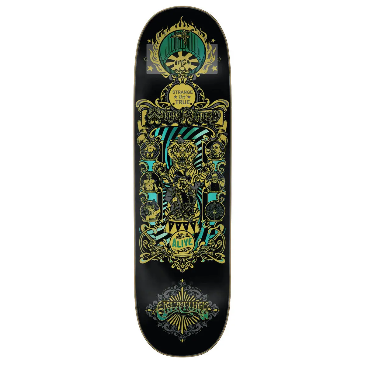 Creature Kimbel Sideshow Pro Skateboard Deck - 9.00" 1