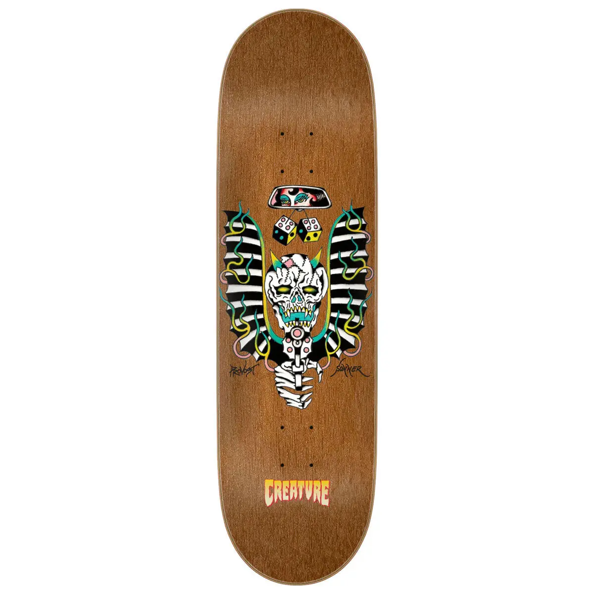 Creature Provost Flash Pro Stumps Skateboard Deck - 8.80" 1