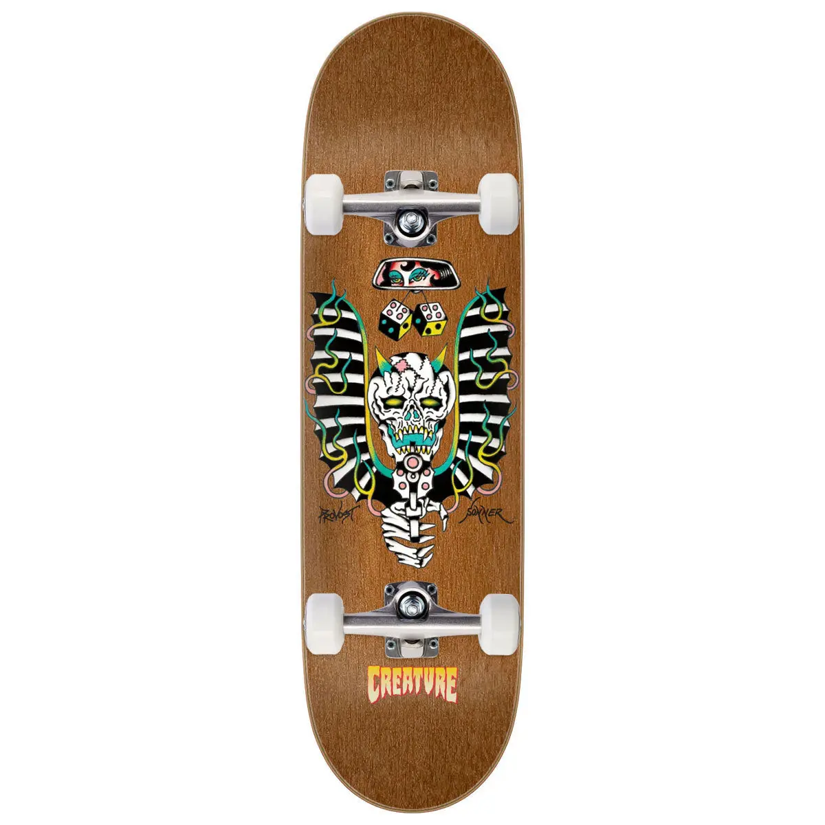 Creature Provost Flash Pro Stumps Skateboard Complete - 8.80" 1