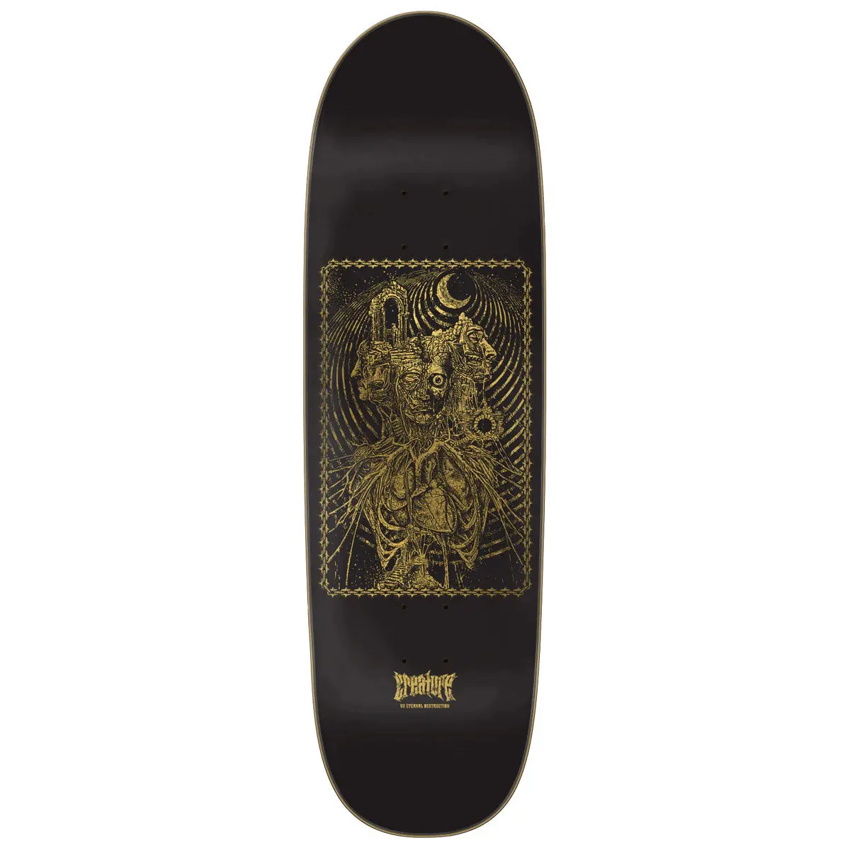 Creature Fortress Lg Vx Egg Skateboard Deck - 9.25" 1