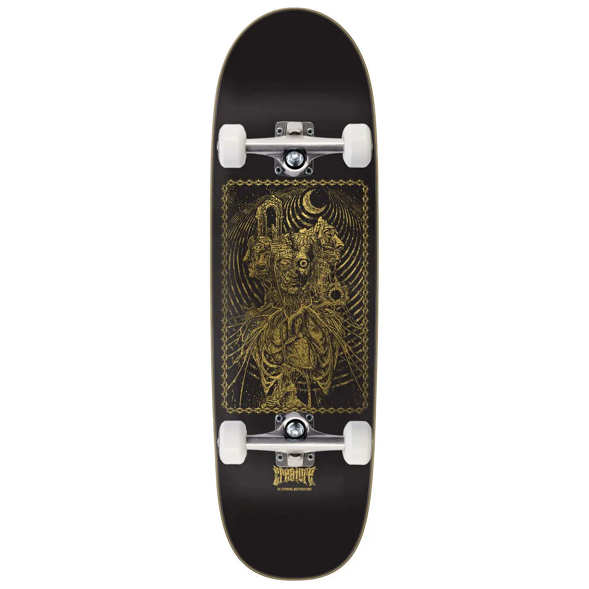 Creature Fortress Lg Vx Egg Skateboard Complete - 9.25" 1