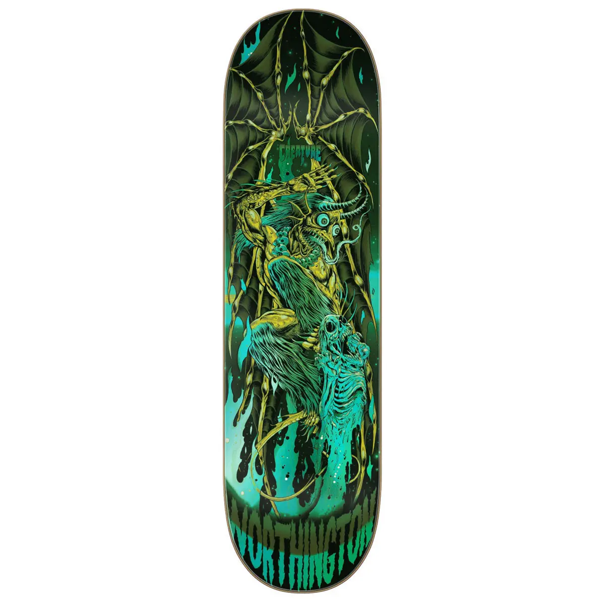 Creature Worthington Skullburn Vx Skateboard Deck - 8.60" 1