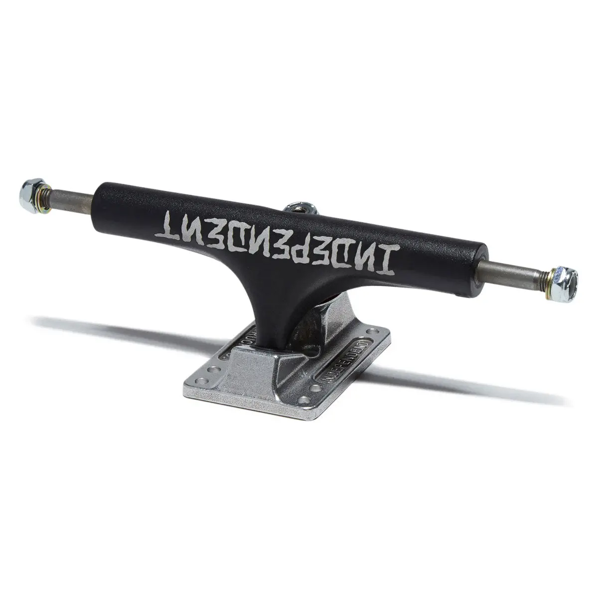Independent Stage 4 Hollow Eric Dressen Pro Skateboard Trucks - Black/Silver - 166Mm 1
