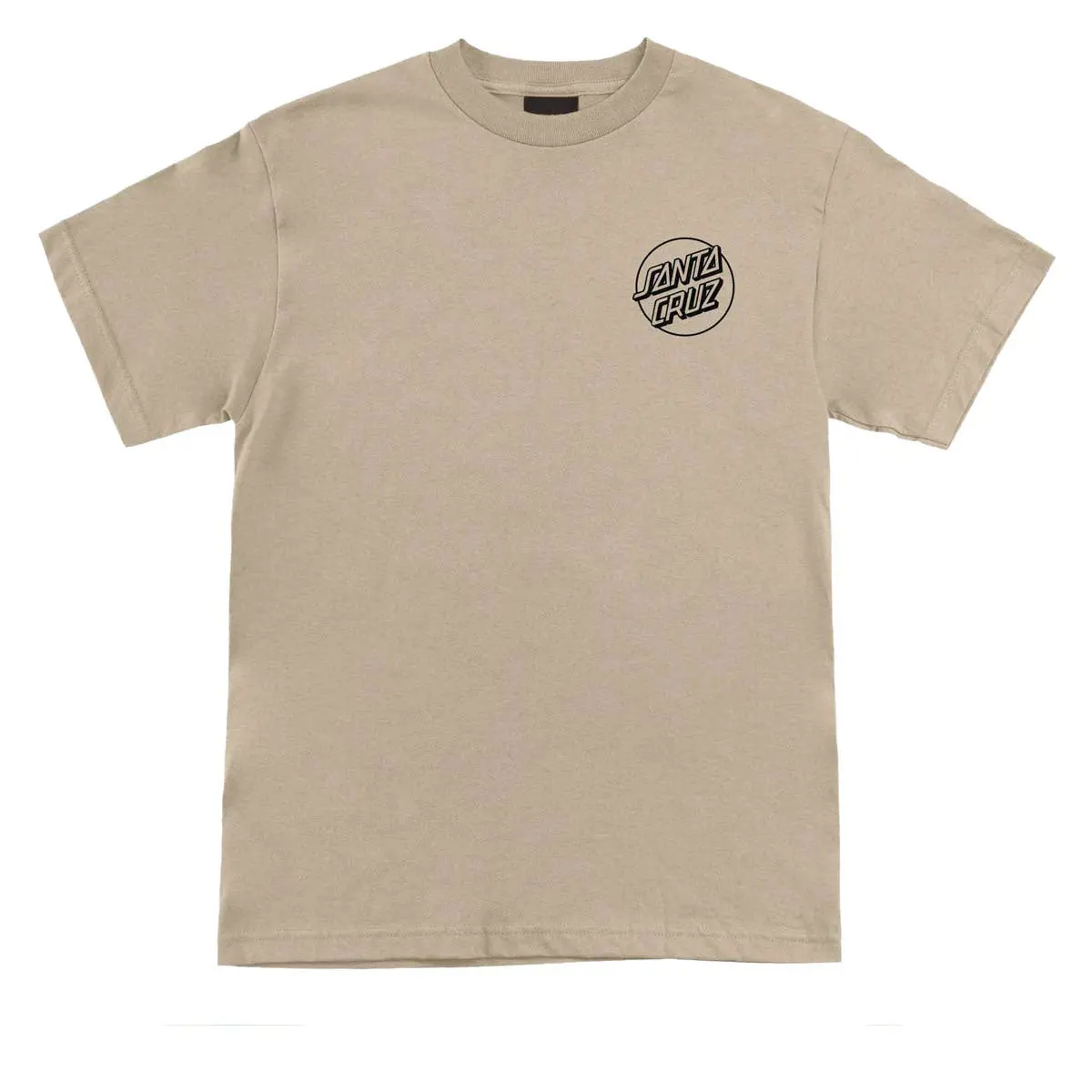 Santa Cruz Opus Dot Chest T-Shirt - Sand 1