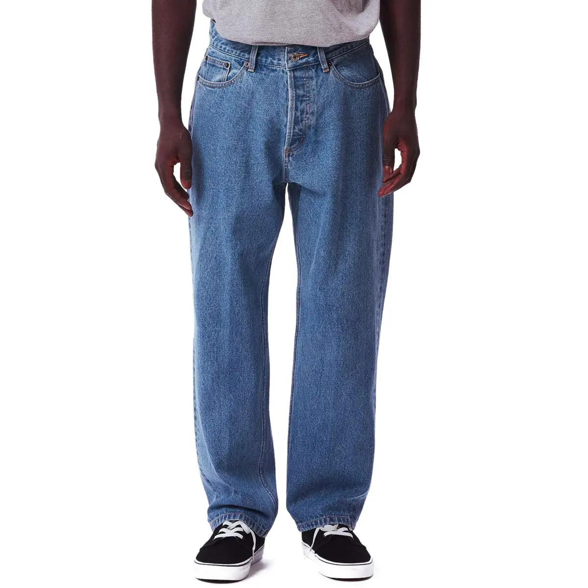 Obey Hardwork Denim Jeans - Light Indigo 1