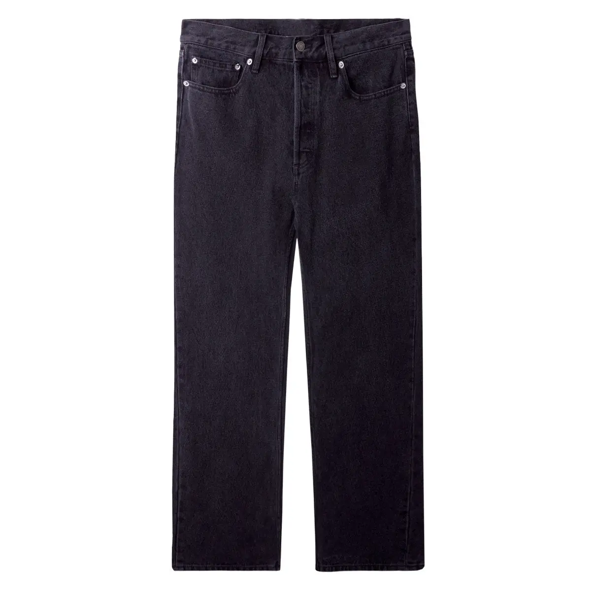 Obey Hardwork Denim Jeans - Faded Black 1