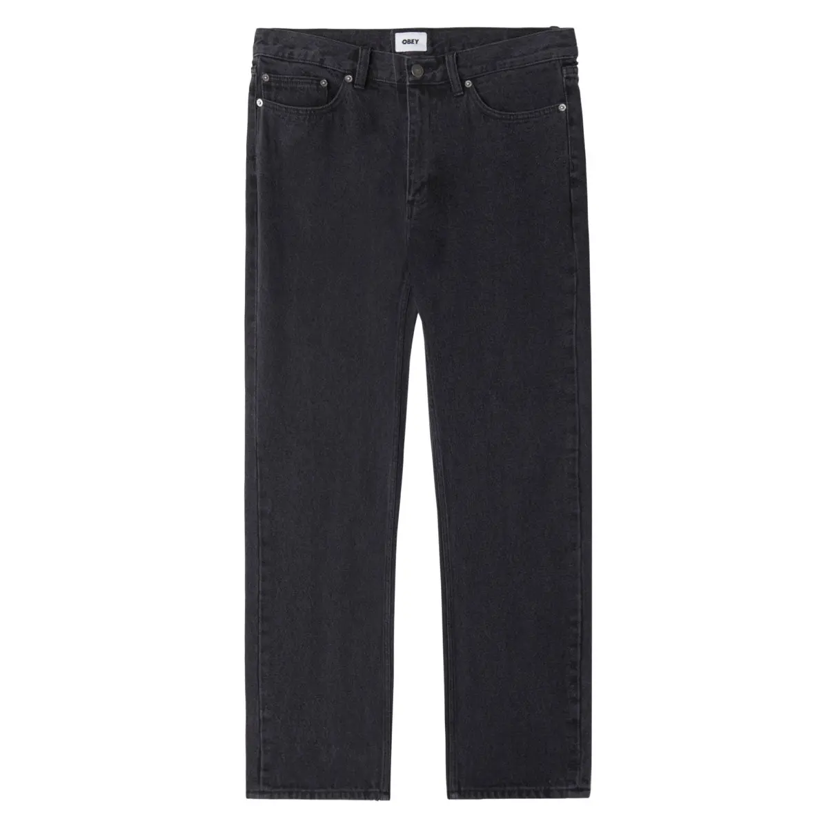 Obey Bender Denim Jeans - Faded Black 1