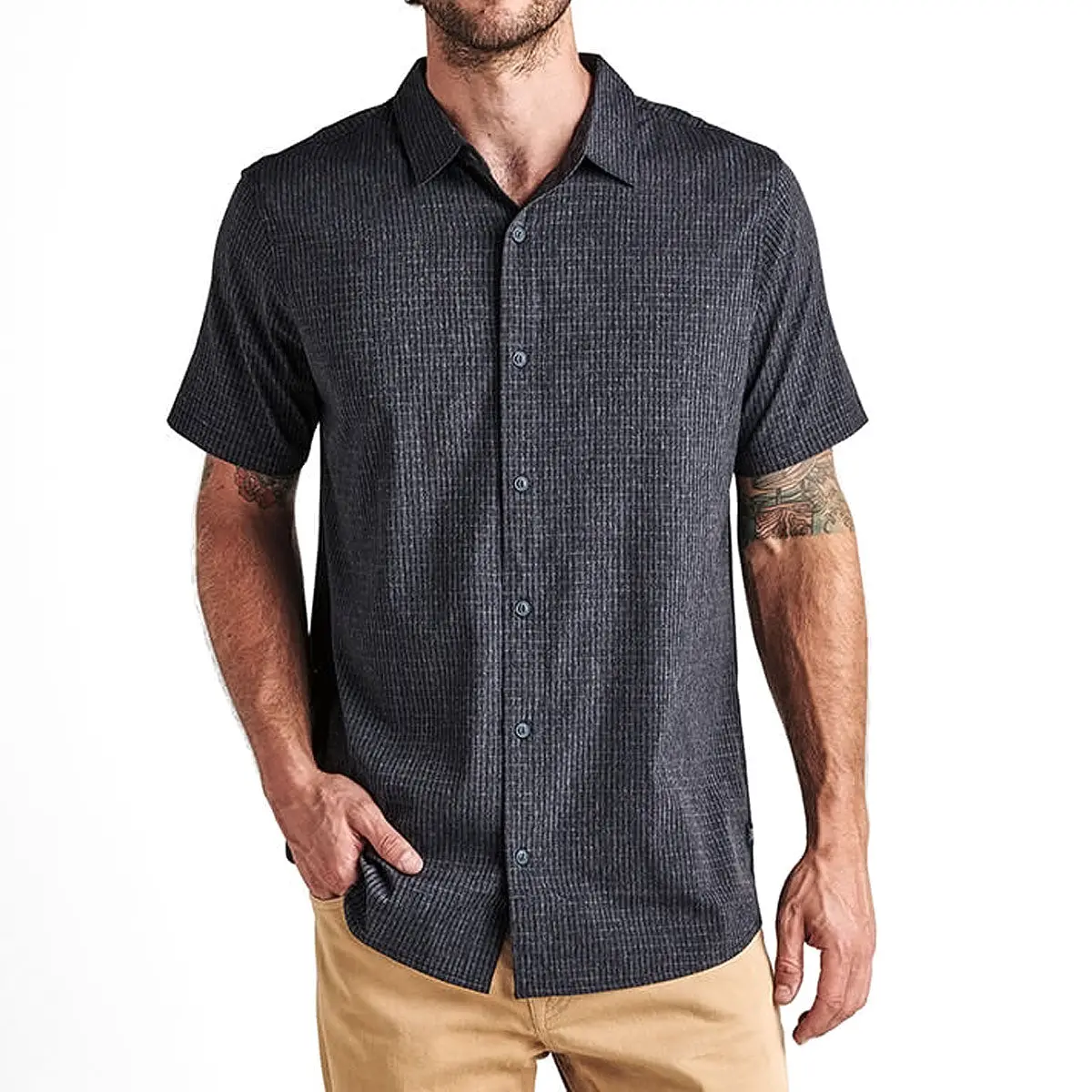 Roark Bless Up Shirt - Black 1