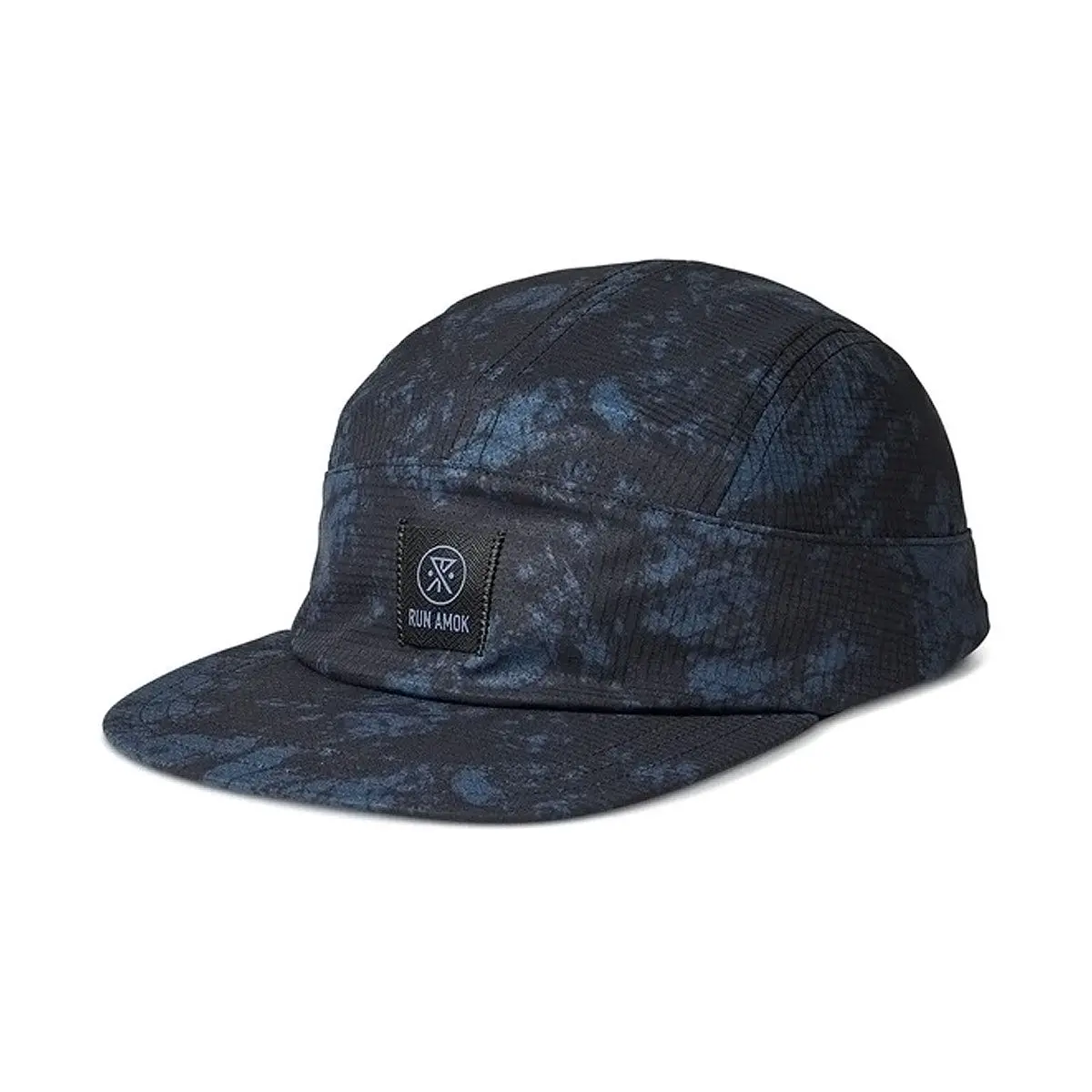 Roark Run Bless Up Camper Hat - Navy Tie Dye 1