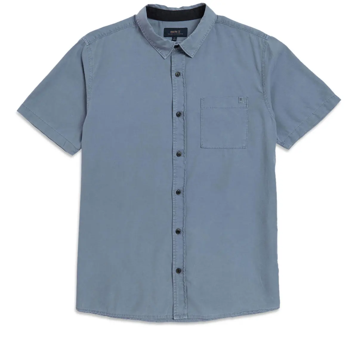 Roark Made To Fade Shirt - Washed Slate 1