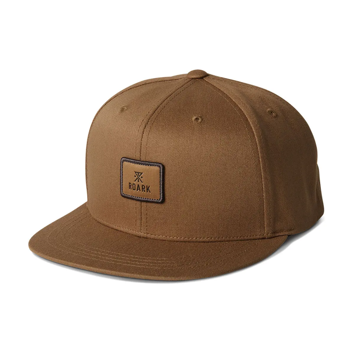 Roark Safecamp Snapback Hat - Dark Khaki 1