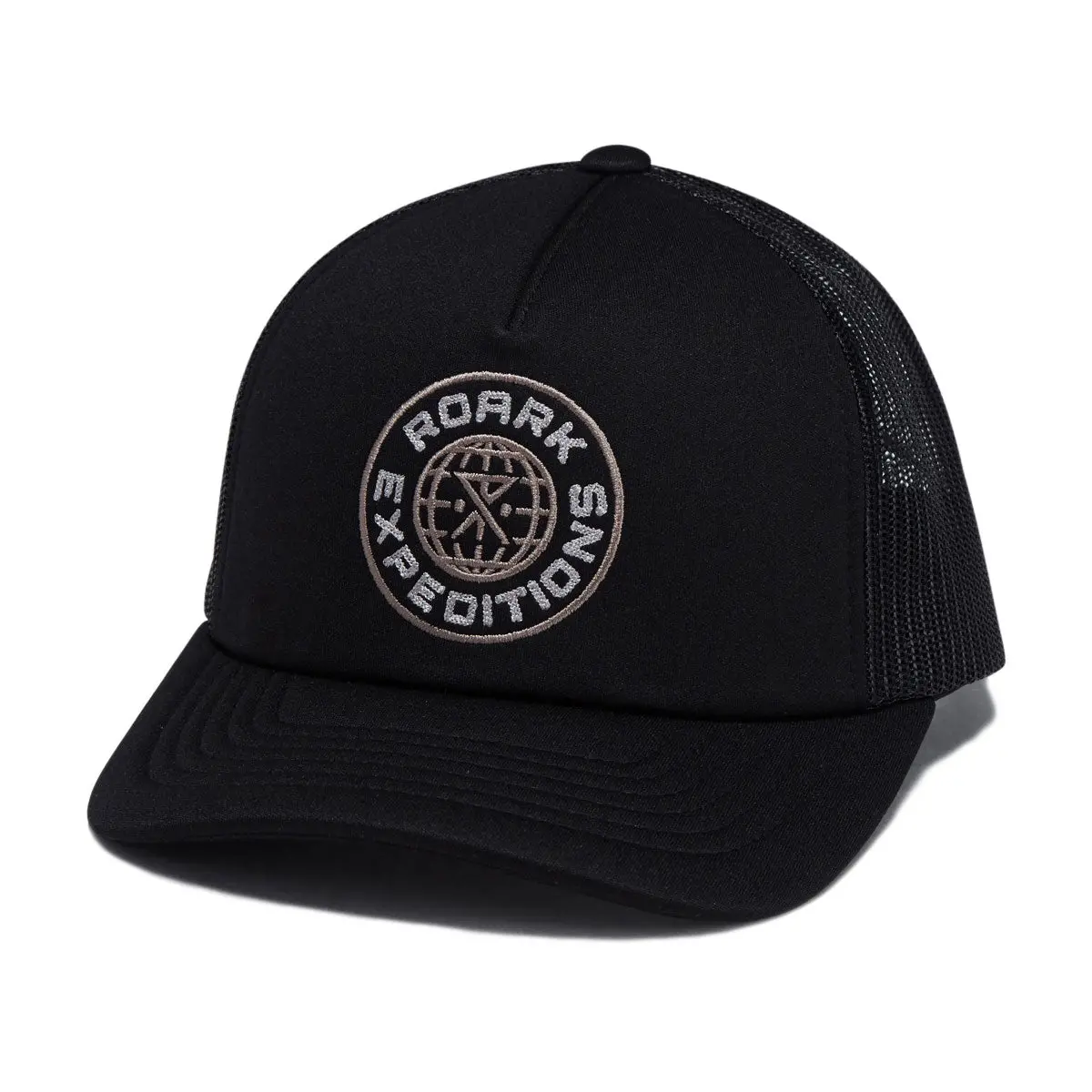 Roark Foam Trucker Global Hat - Black 1