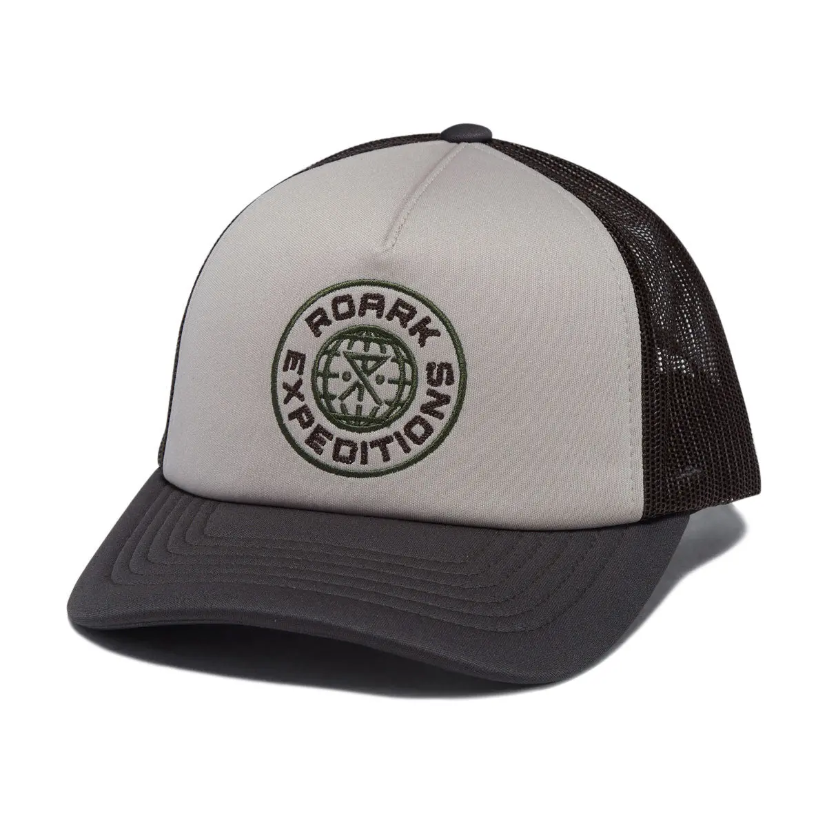 Roark Foam Trucker Global Hat - Military 1