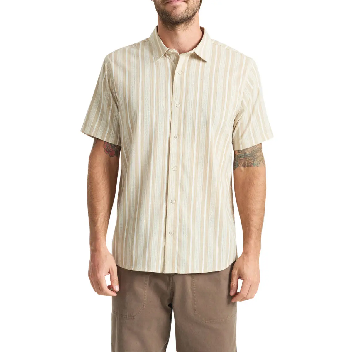 Roark Bless Up Shirt - Beige 1