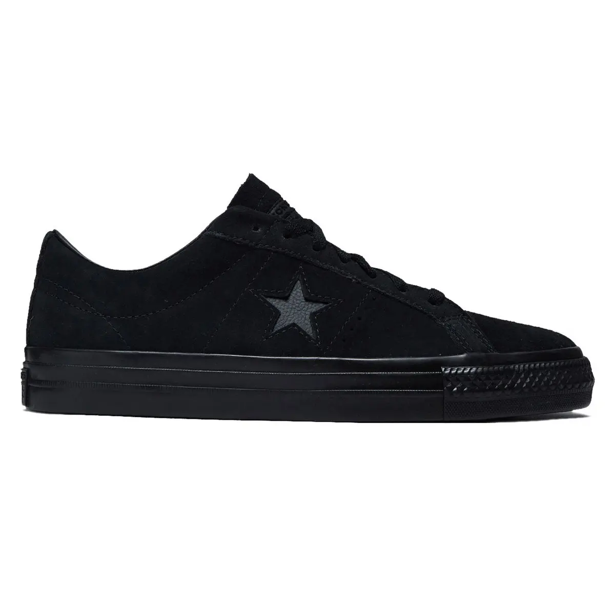 Converse One Star Pro Ox Shoes - Black/Black/Black 1