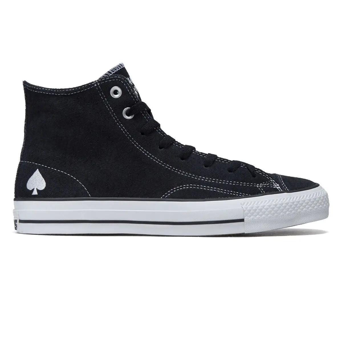 Converse Milton Martinez Ctas Pro Hi Shoes - Black Suede 1