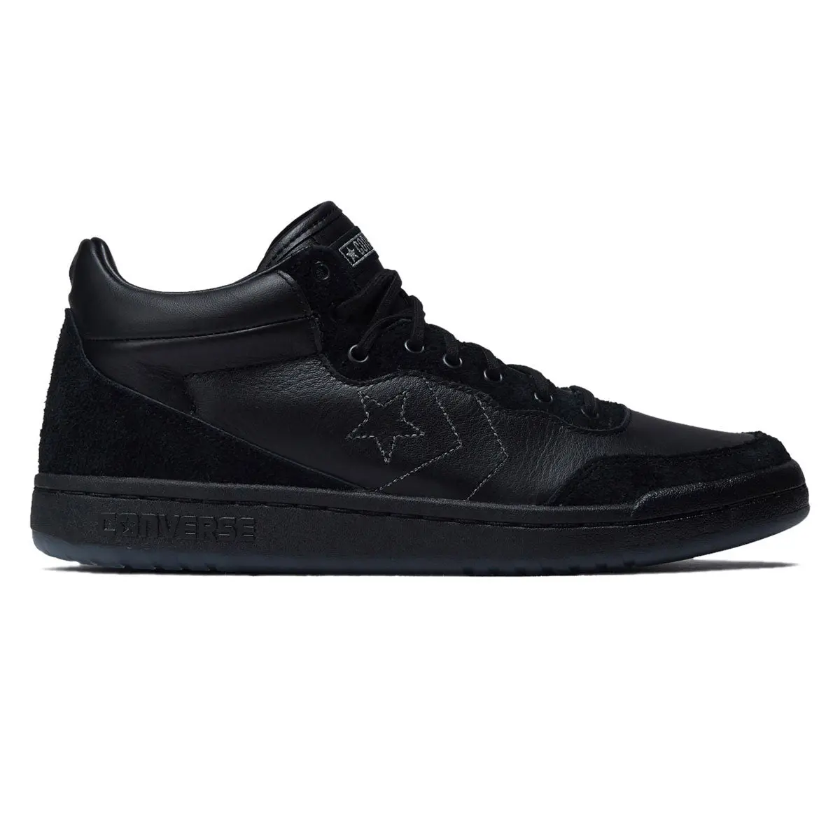 Converse X Sage Elsesser Fastbreak Pro Shoes - Black/Black/Silver 1
