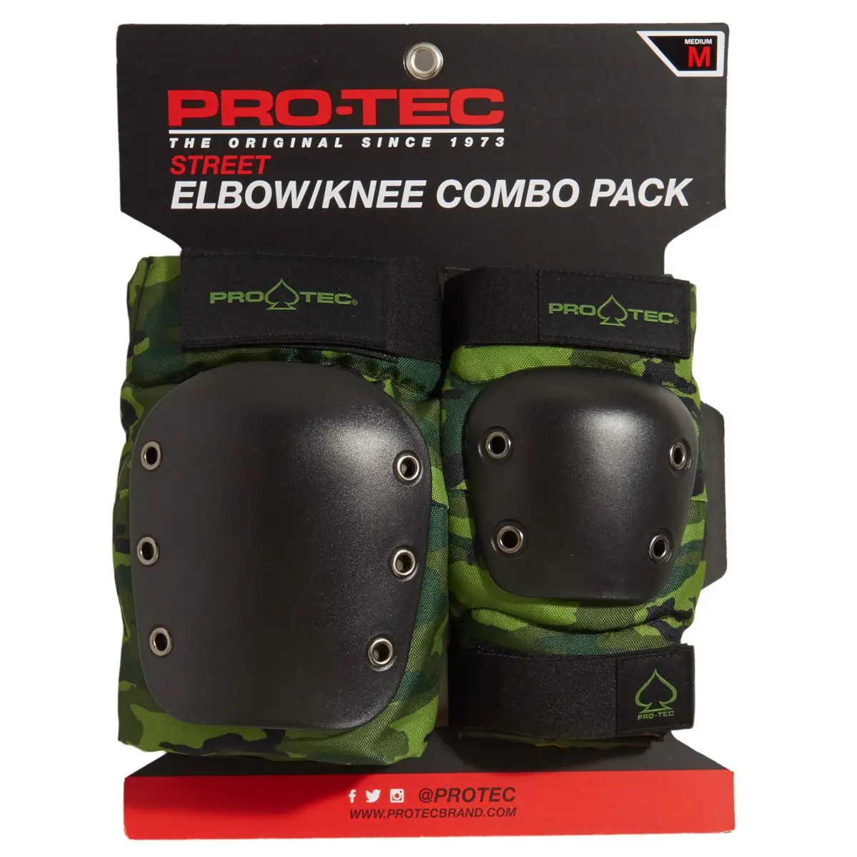 Pro-Tec Street Knee/Elbow Set Of Pads - Camo 1