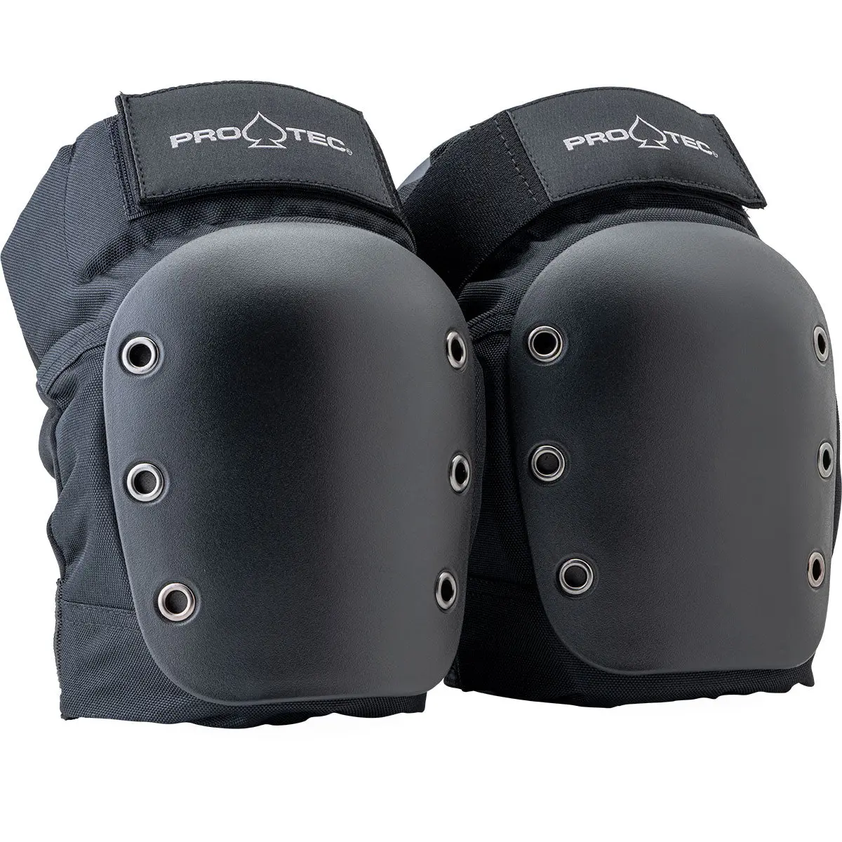 Pro-Tec Street Knee Open Back Pads - Black 1